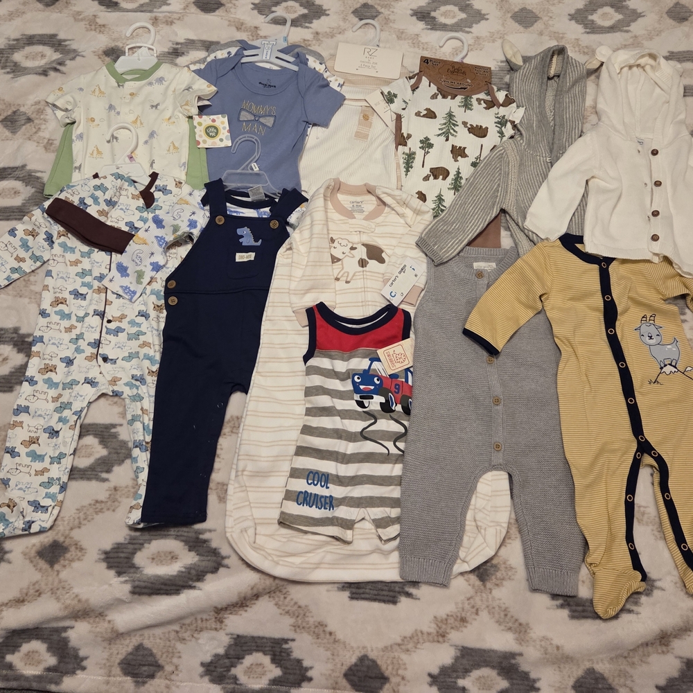 6/9 Month Baby Boy Bundle( New/ Pre-Owned)